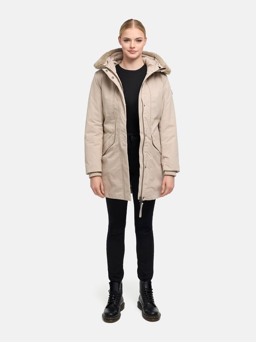 Marikoo Damen Winterparka Calistaa mit Taillengürtel - Image 6