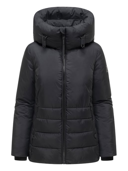 Navahoo Damen Winter Steppjacke Waldengel mit Kapuze - Image 1