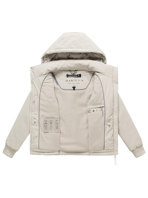 Marikoo Damen Jacke Vivii mit Fleece-Innenseite - Image 4