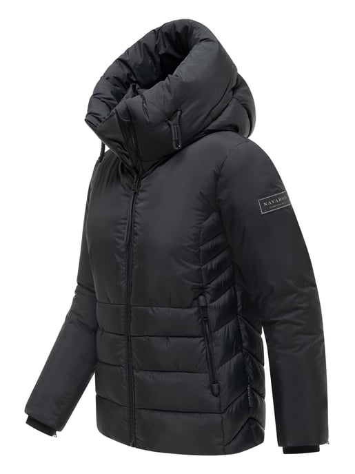 Navahoo Damen Winter Steppjacke Waldengel mit Kapuze - Image 2