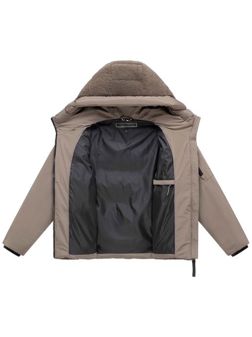 Marikoo Damen Winterjacke Elidee mit Teddyplüsch - Image 4