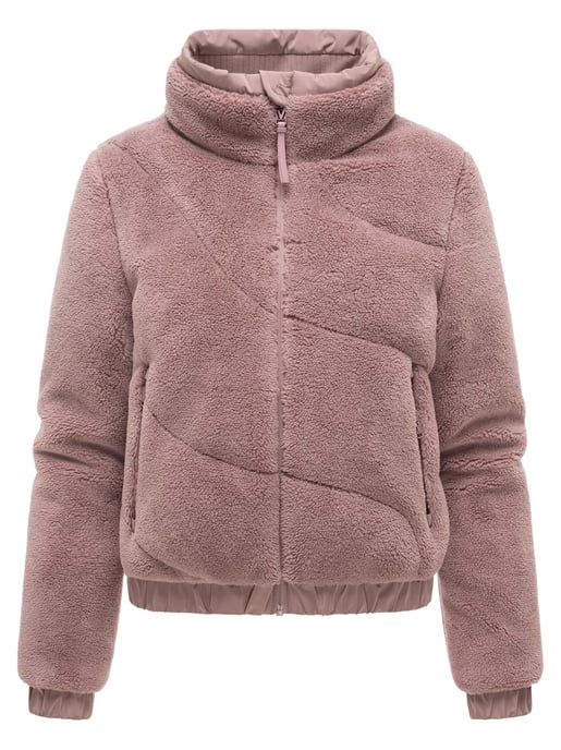Marikoo Damen Winterjacke Yuvaa aus Teddyplüsch - Image 1
