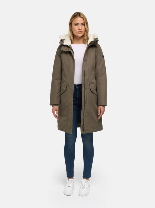 Navahoo Damen Winterparka Bibber-Beauty mit Teddyfutter - Image 6
