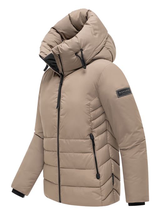 Navahoo Damen Winter Steppjacke Waldengel mit Kapuze - Image 2