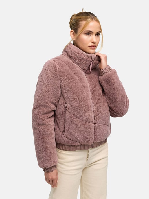 Marikoo Damen Winterjacke Yuvaa aus Teddyplüsch - Image 5