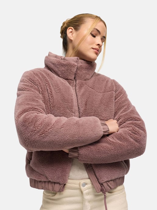 Marikoo Damen Winterjacke Yuvaa aus Teddyplüsch - Image 6