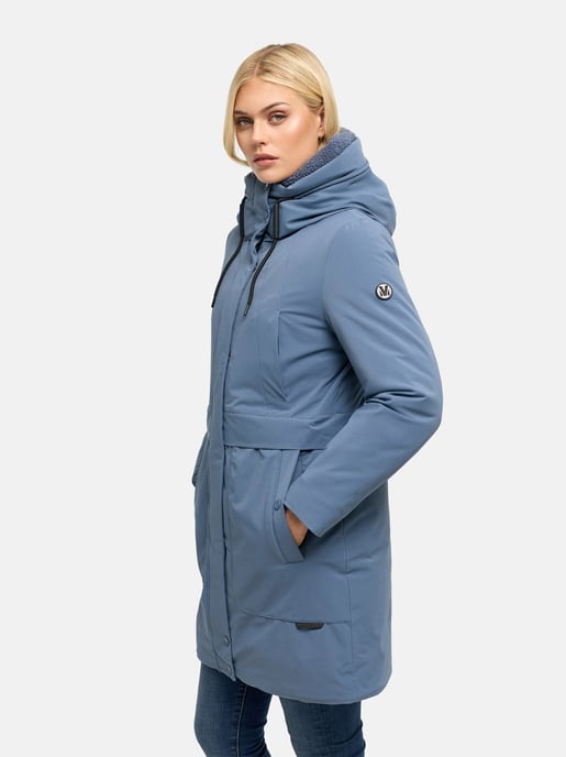 Marikoo Damen Winterparka Pakaami mit Teddyfutter - Image 6