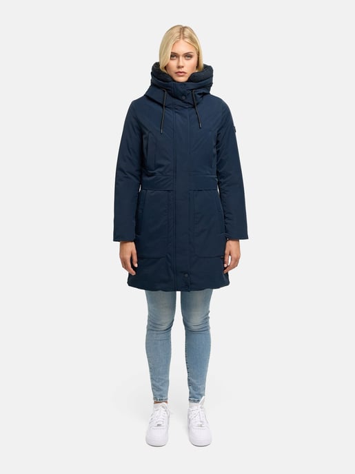 Marikoo Damen Winterparka Pakaami mit Teddyfutter - Image 5