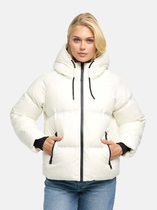 Navahoo Damen Winterjacke Petit-Puffy im Oversize-Look - Image 6