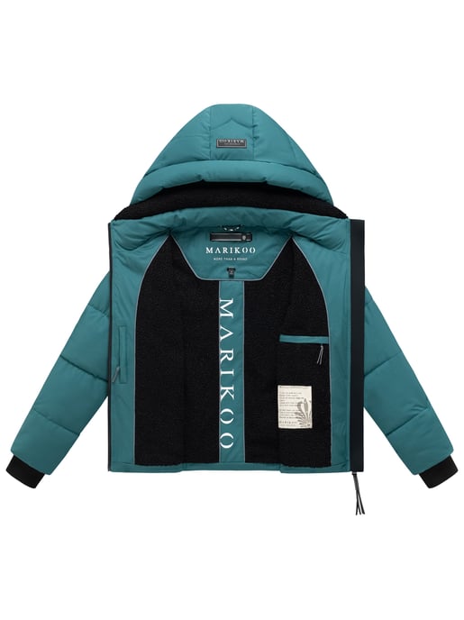Marikoo Damen Winterjacke Shinamii mit Teddyfutter - Image 4