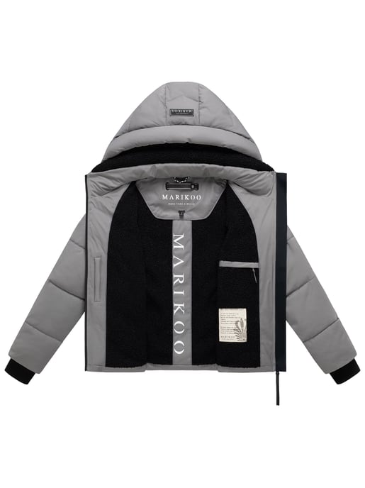 Marikoo Damen Winterjacke Shinamii mit Teddyfutter - Image 4