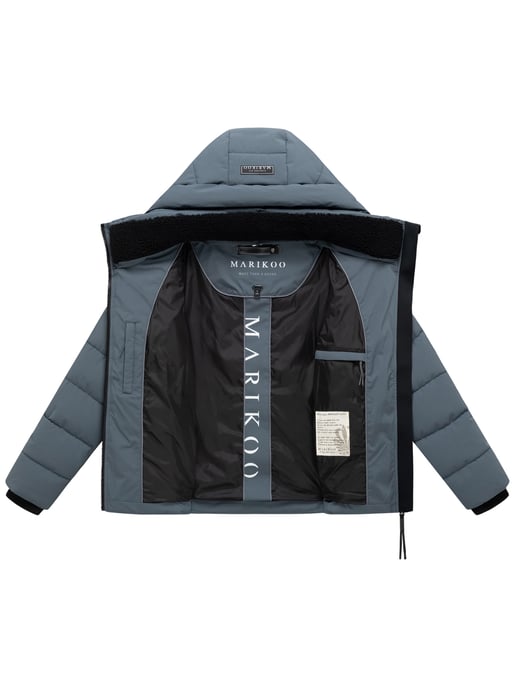 Marikoo Damen Winterjacke Naanda mit Teddyfutter - Image 4