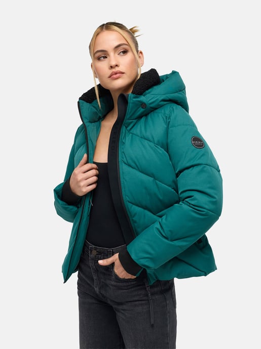 Marikoo Damen Winterjacke Shinamii mit Teddyfutter - Image 6