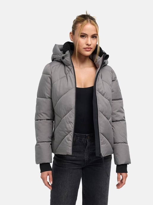 Marikoo Damen Winterjacke Shinamii mit Teddyfutter - Image 6
