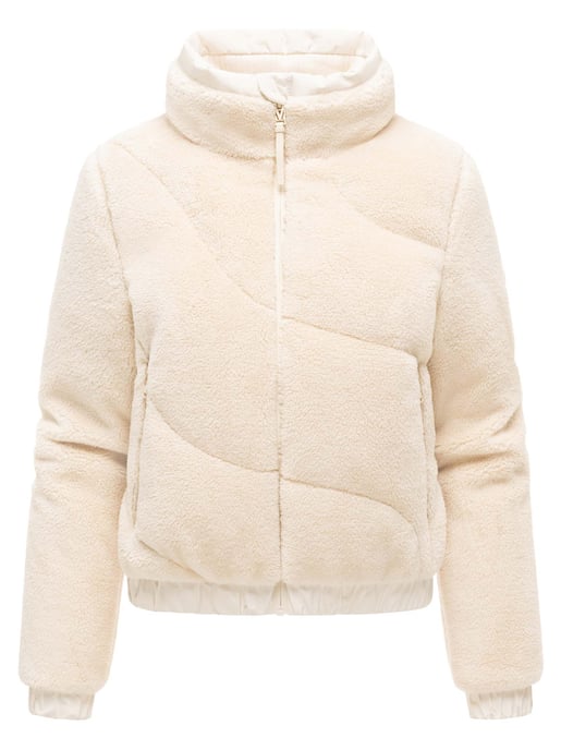 Marikoo Damen Winterjacke Yuvaa aus Teddyplüsch - Image 1