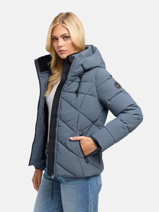 Marikoo Damen Winterjacke Naanda mit Teddyfutter - Image 6