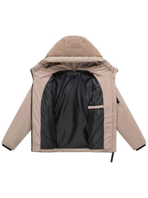 Marikoo Damen Winterjacke Elidee mit Teddyplüsch - Image 4