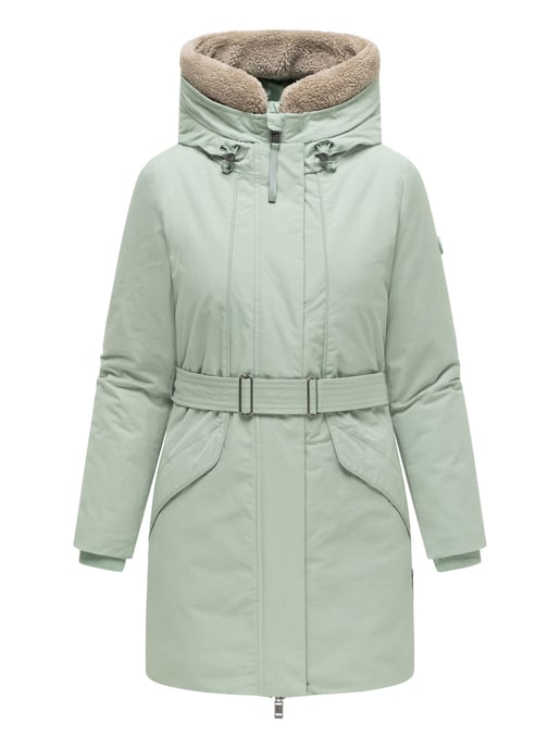 Marikoo Damen Winterparka Calistaa mit Taillengürtel - Image 1