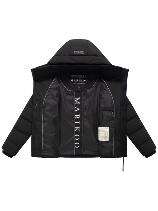 Marikoo Damen Winterjacke Naanda mit Teddyfutter - Image 4