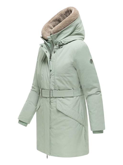 Marikoo Damen Winterparka Calistaa mit Taillengürtel - Image 2