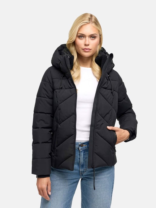 Marikoo Damen Winterjacke Naanda mit Teddyfutter - Image 6