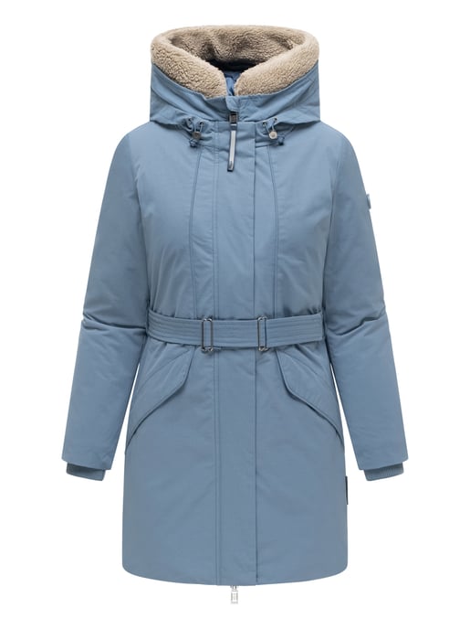 Marikoo Damen Winterparka Calistaa mit Taillengürtel - Image 1