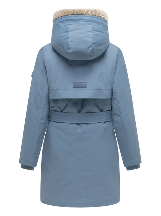 Marikoo Damen Winterparka Calistaa mit Taillengürtel - Image 3