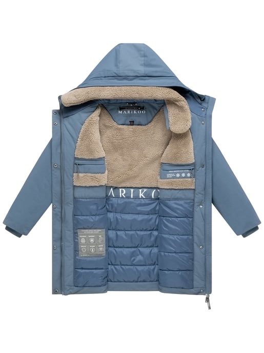 Marikoo Damen Winterparka Calistaa mit Taillengürtel - Image 4