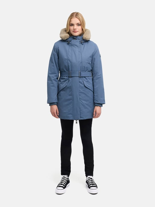 Marikoo Damen Winterparka Calistaa mit Taillengürtel - Image 6
