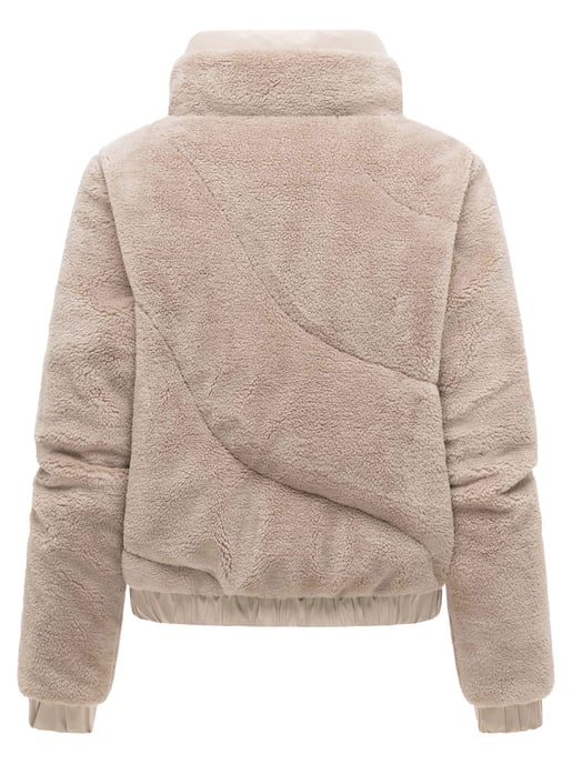 Marikoo Damen Winterjacke Yuvaa aus Teddyplüsch - Image 3