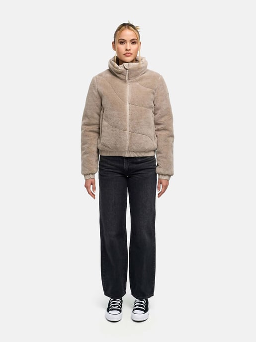 Marikoo Damen Winterjacke Yuvaa aus Teddyplüsch - Image 5