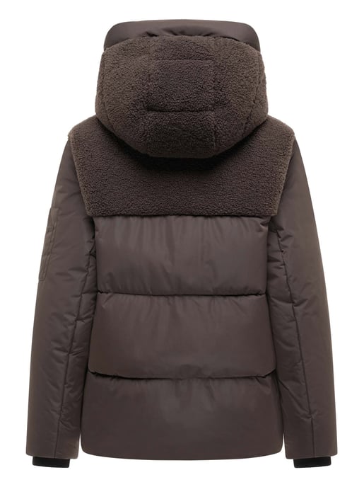 Marikoo Damen Winterjacke Elidee mit Teddyplüsch - Image 3