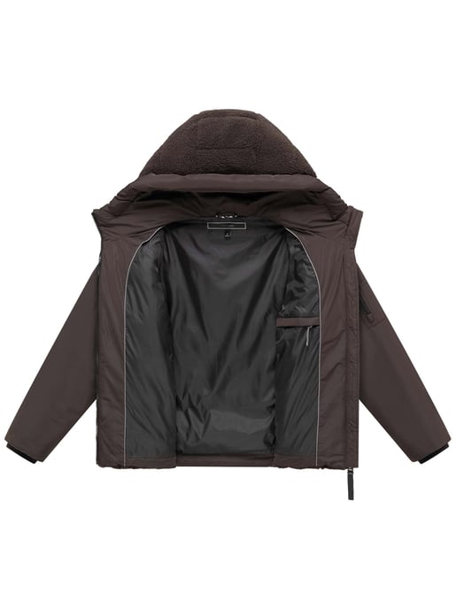 Marikoo Damen Winterjacke Elidee mit Teddyplüsch - Image 4