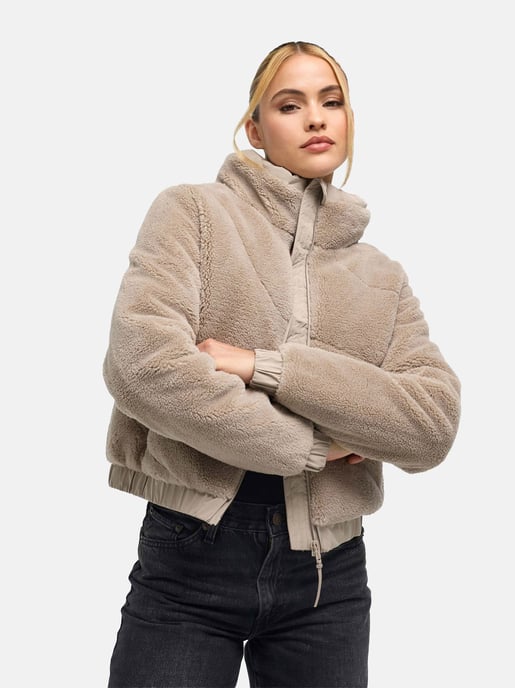 Marikoo Damen Winterjacke Yuvaa aus Teddyplüsch - Image 6
