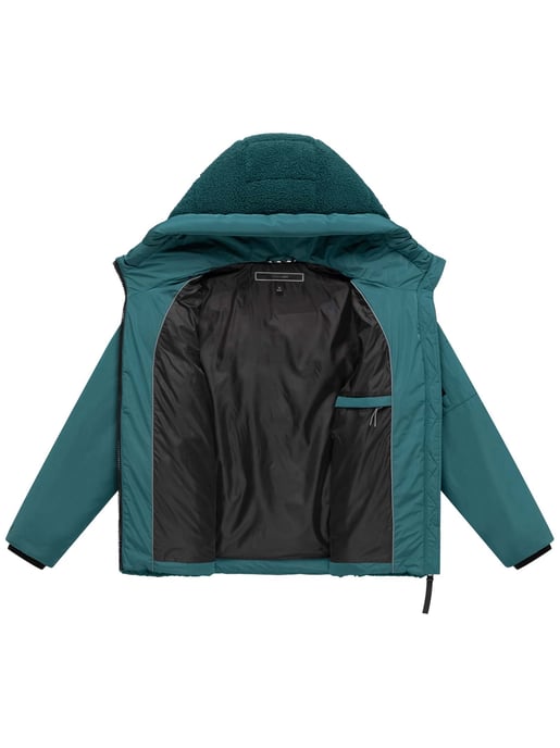 Marikoo Damen Winterjacke Elidee mit Teddyplüsch - Image 4
