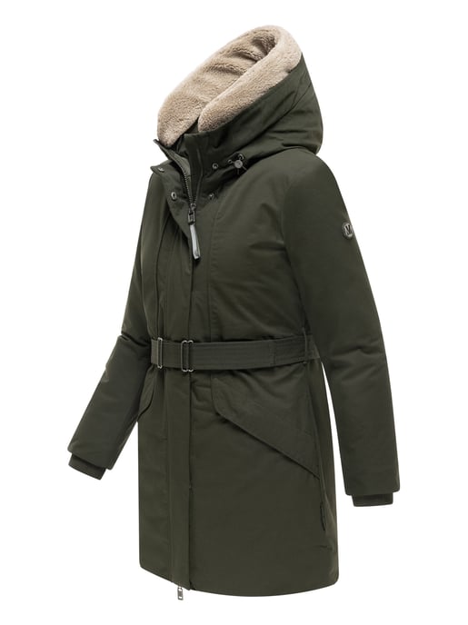 Marikoo Damen Winterparka Calistaa mit Taillengürtel - Image 2