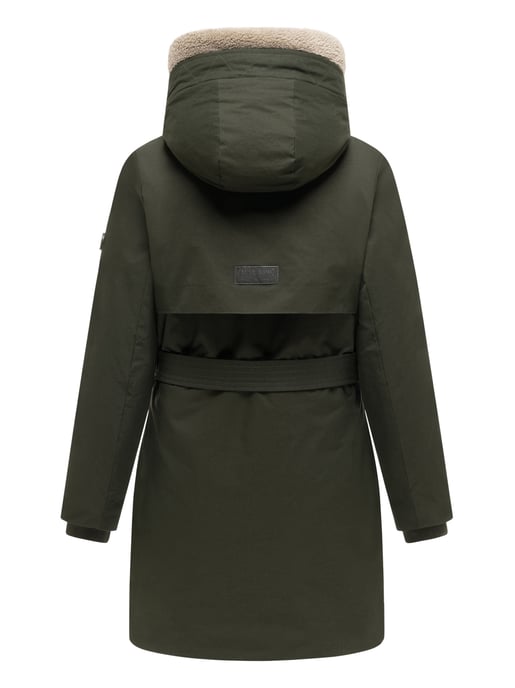 Marikoo Damen Winterparka Calistaa mit Taillengürtel - Image 3