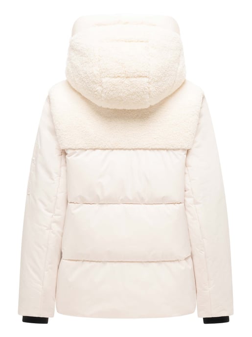 Marikoo Damen Winterjacke Elidee mit Teddyplüsch - Image 3