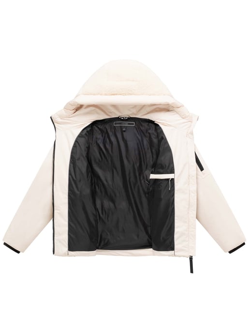 Marikoo Damen Winterjacke Elidee mit Teddyplüsch - Image 4