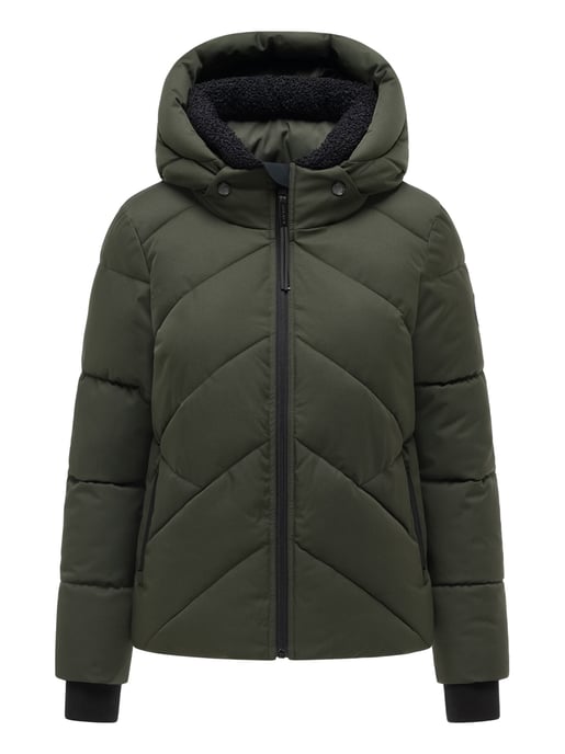 Marikoo Damen Winterjacke Shinamii mit Teddyfutter - Image 1