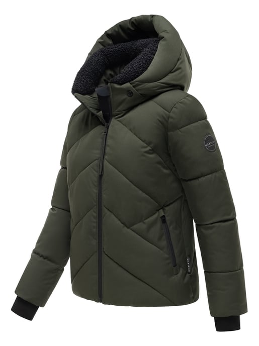 Marikoo Damen Winterjacke Shinamii mit Teddyfutter - Image 2