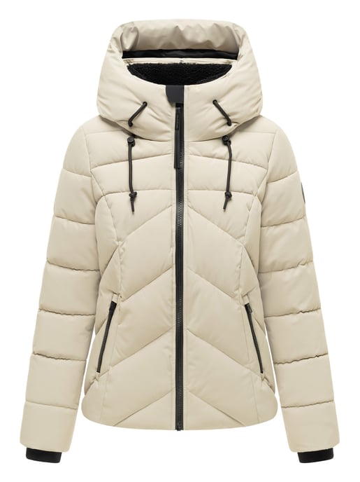 Marikoo Damen Winterjacke Naanda mit Teddyfutter - Image 1