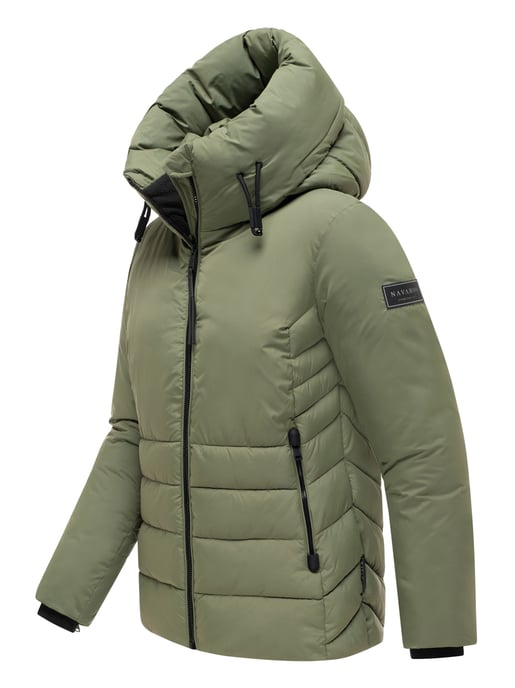 Navahoo Damen Winter Steppjacke Waldengel mit Kapuze - Image 2