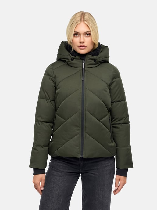 Marikoo Damen Winterjacke Shinamii mit Teddyfutter - Image 6