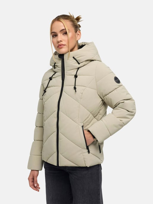 Marikoo Damen Winterjacke Naanda mit Teddyfutter - Image 6