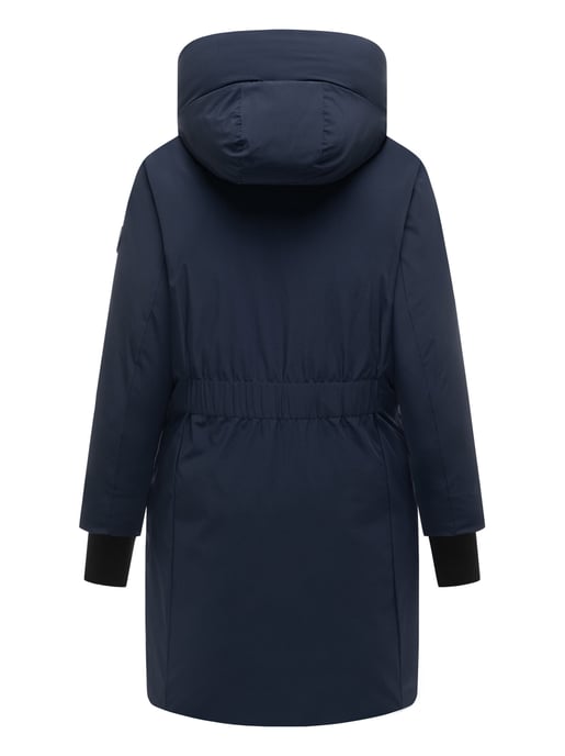 Marikoo Damen Wintermantel Polarhäschen mit Kapuze - Image 3
