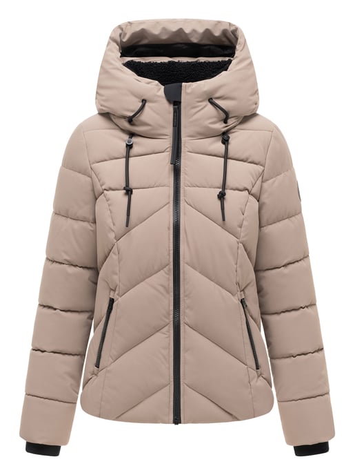 Marikoo Damen Winterjacke Naanda mit Teddyfutter - Image 1