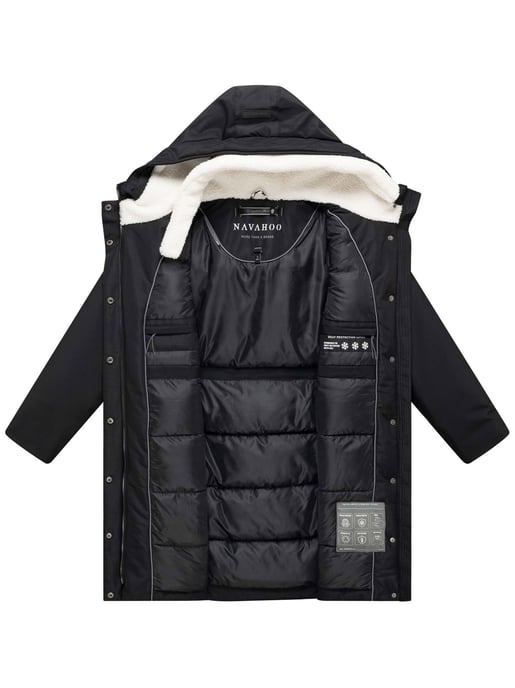 Navahoo Damen Winterparka Bibber-Beauty mit Teddyfutter - Image 5