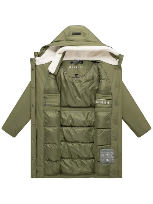 Navahoo Damen Winterparka Bibber-Beauty mit Teddyfutter - Image 5