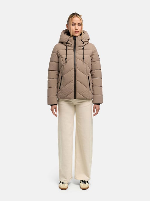 Marikoo Damen Winterjacke Naanda mit Teddyfutter - Image 5